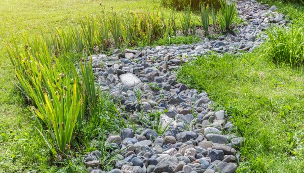 River Rock Garden Installation in Bradenton